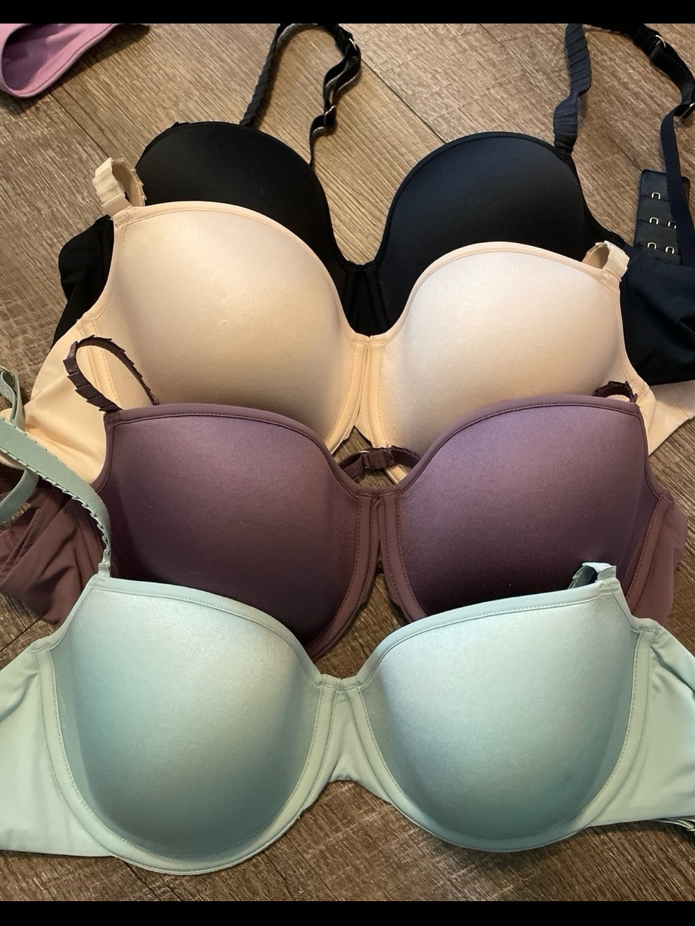 ThirdLove Smooth T-Shirt Bras (4-Size 32D 1/2)